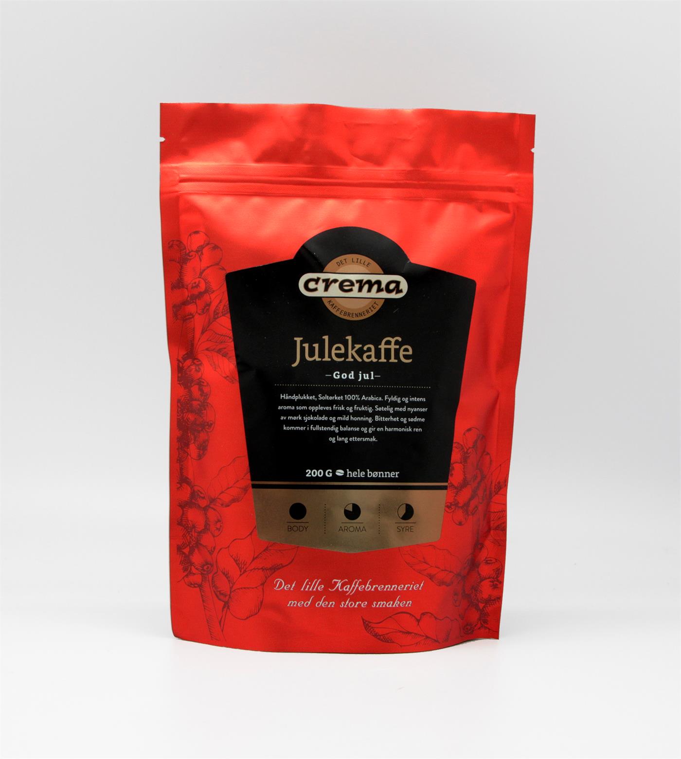 9417730 Crema 3059-M Kaffe Crema Julekaffe 200 gr. kaffe filtermalt
